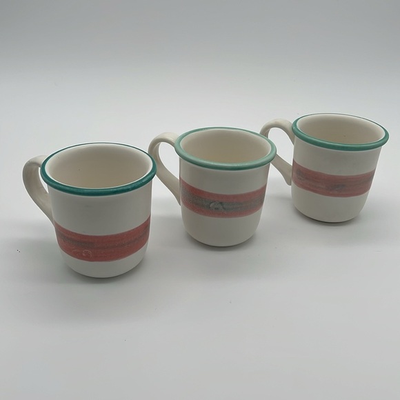 Southwest Style Stoneware Mugs Mirage by Treasure Craft (Set of 3) - Picture 4 of 10